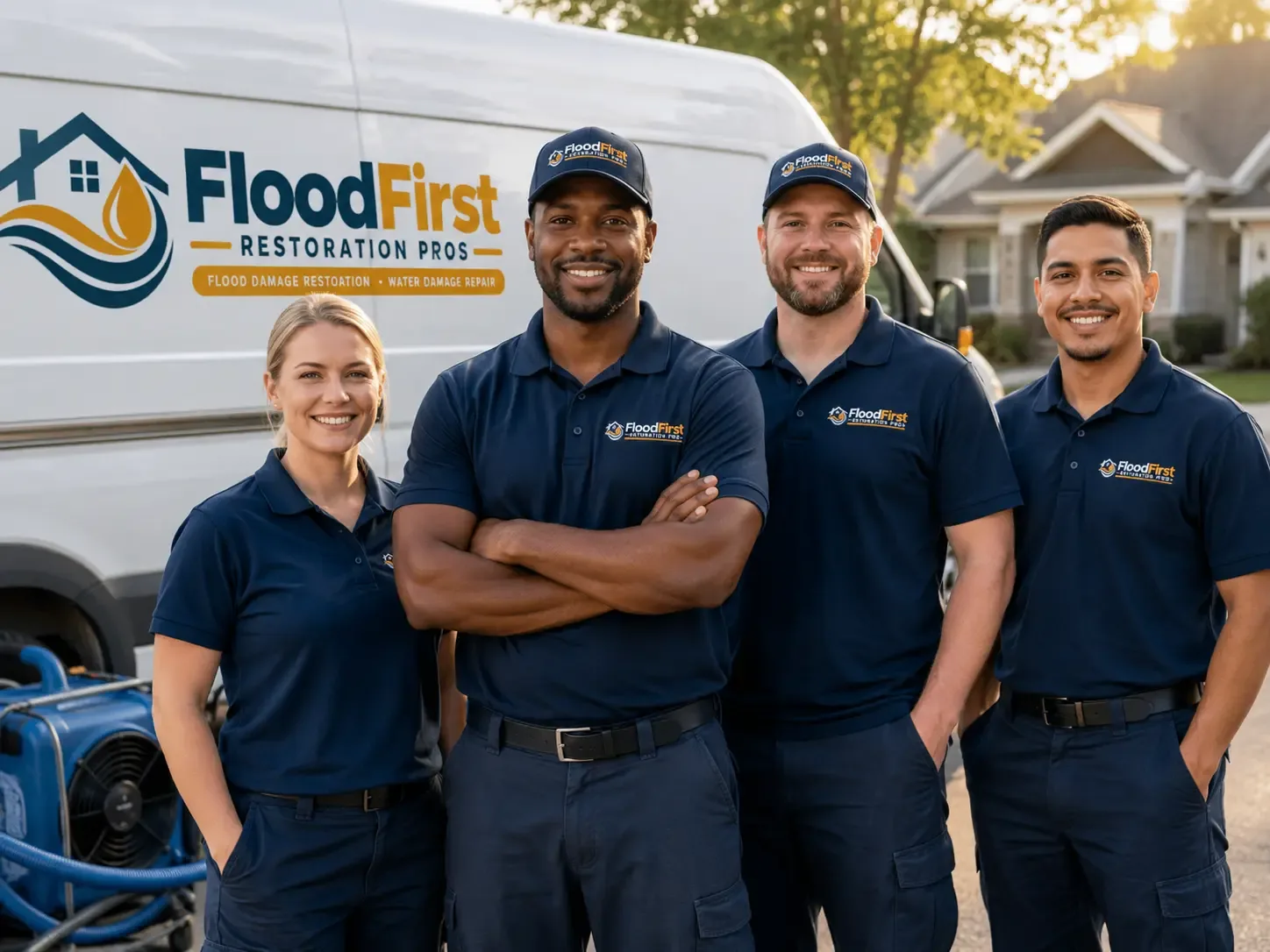 Flood Damage Restoration company in Isaban, WV